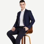 Long Sleeve Solid White Formal Shirt